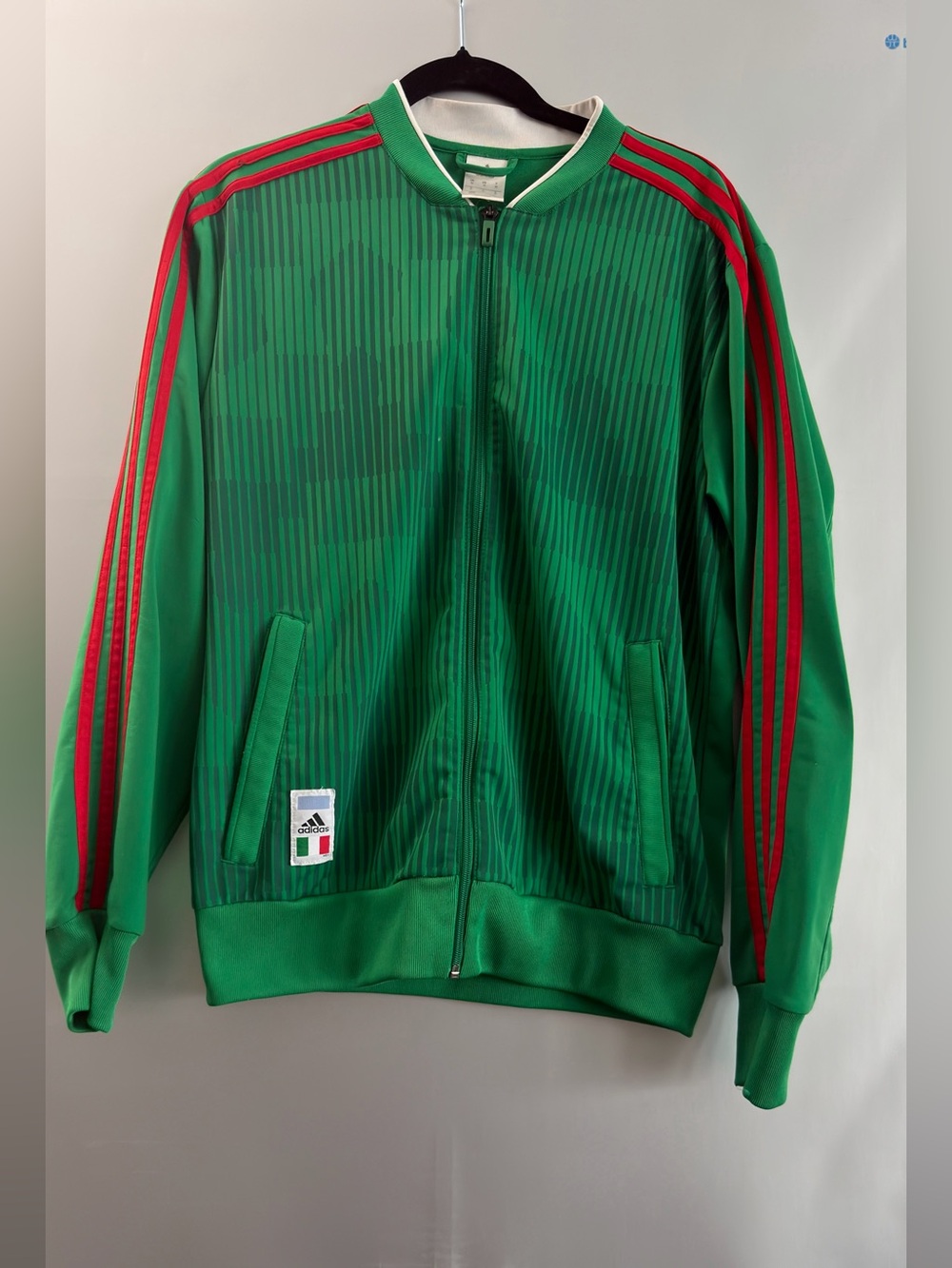 Adidas Official Mexico National Team Soccer Track Jacket Long Sleeve Mens M